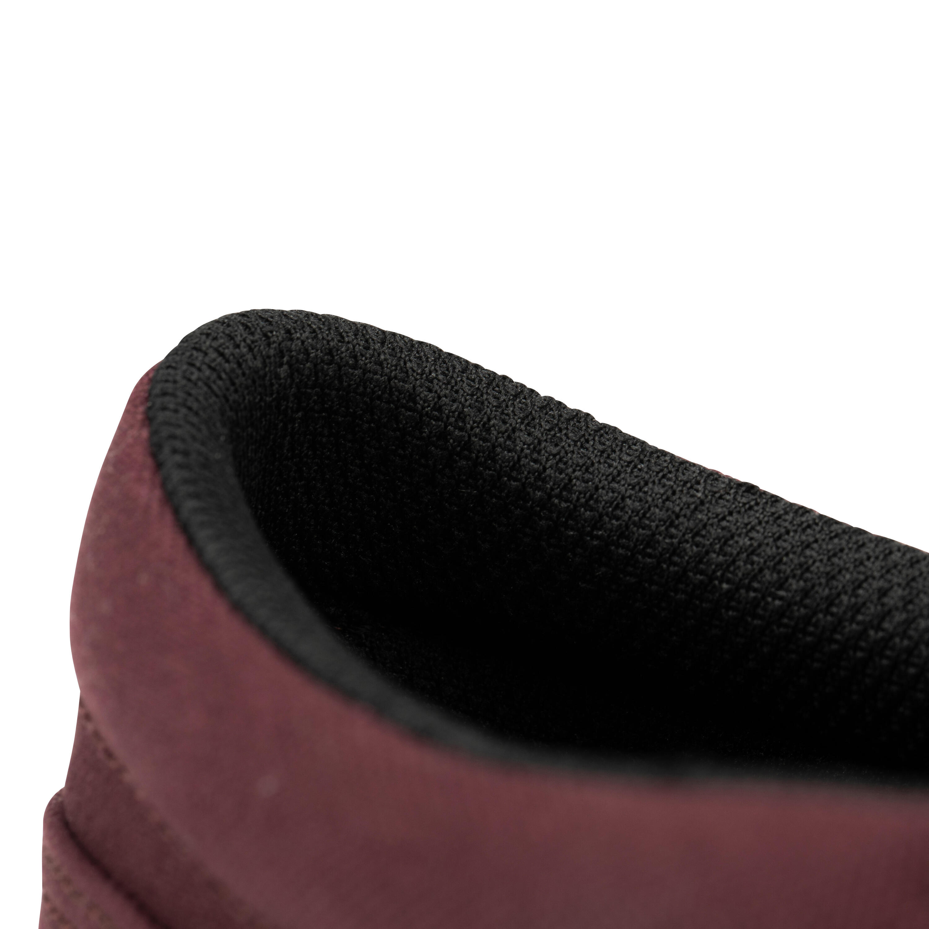 Slip-On Skateboarding Shoes Vulca 100 - Burgundy/White 14/15