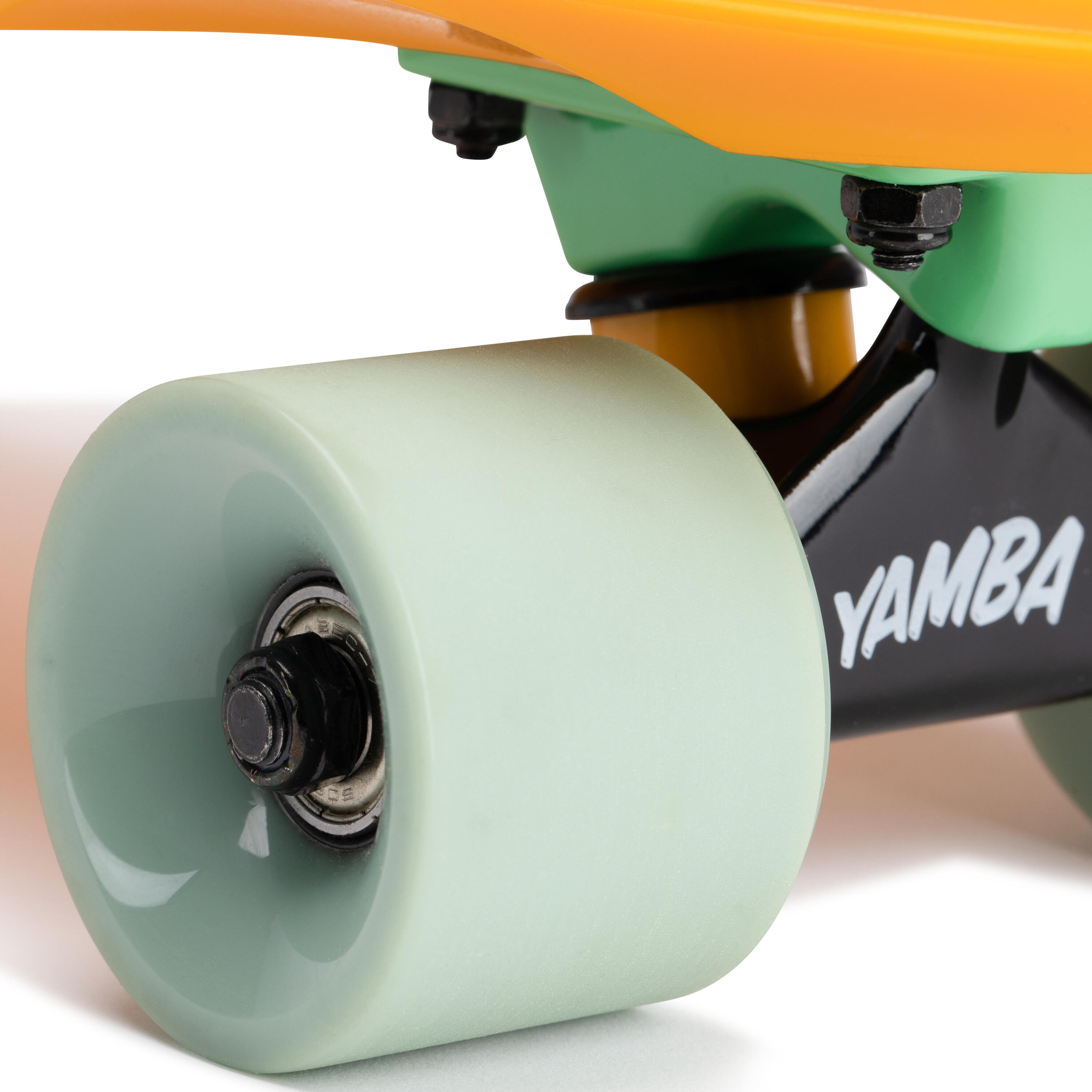 Cruiser-Skateboard Yamba 100 gelb/grün 7/11