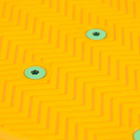 Cruiser Skateboard Yamba 100 - Yellow/Green