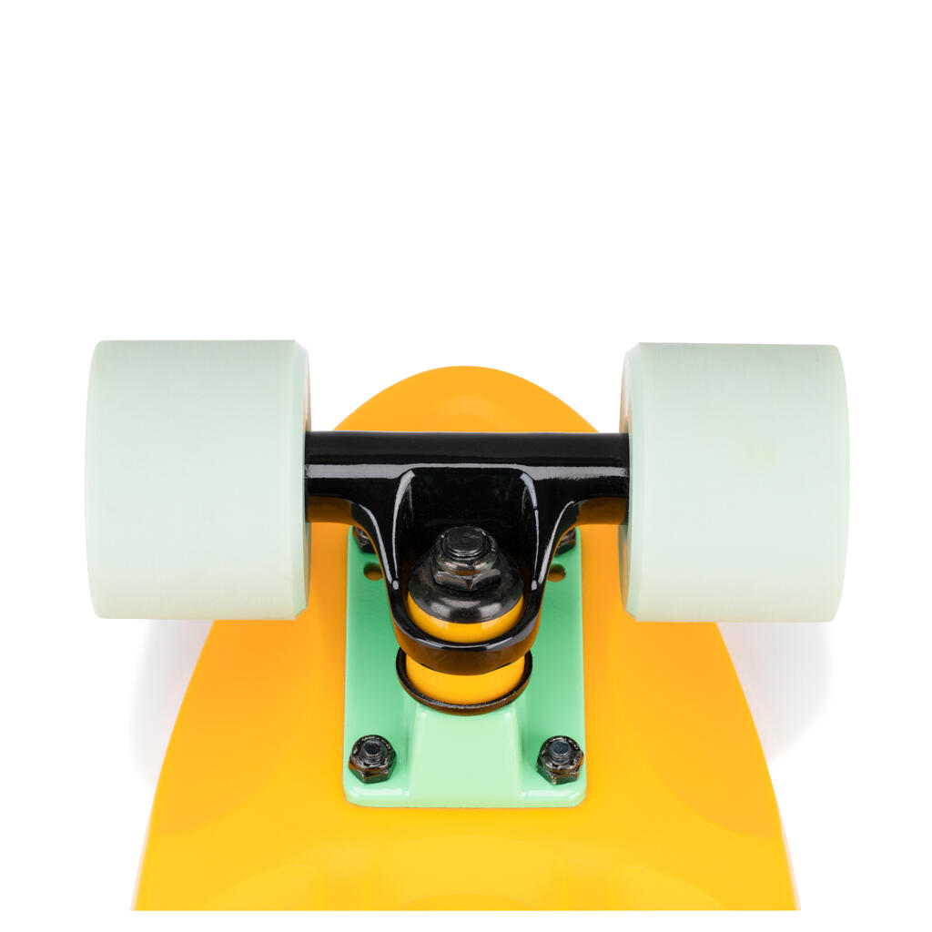 Cruiser Skateboard Yamba 100 - Yellow/Green