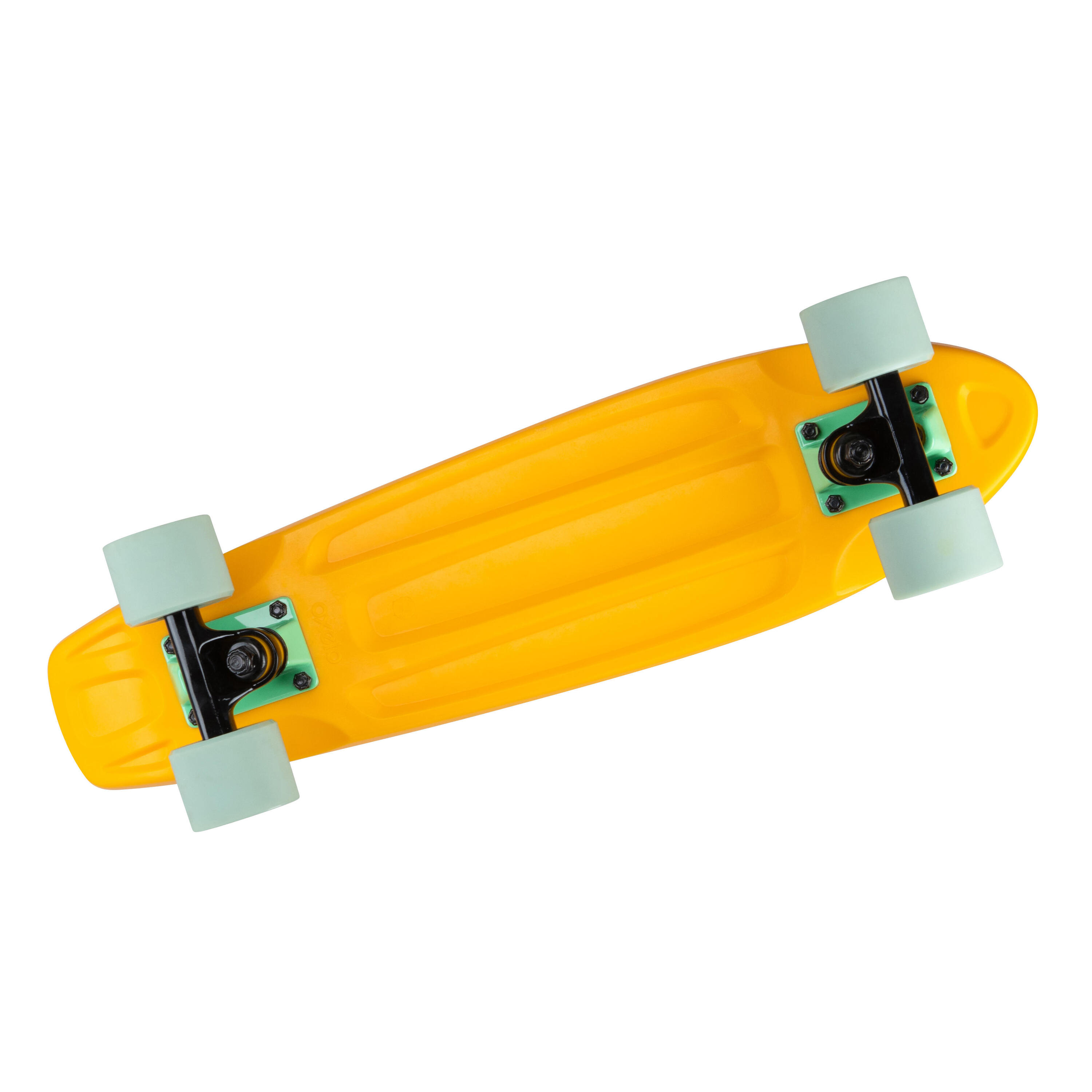 Cruiser-Skateboard Yamba 100 gelb/grün 4/11
