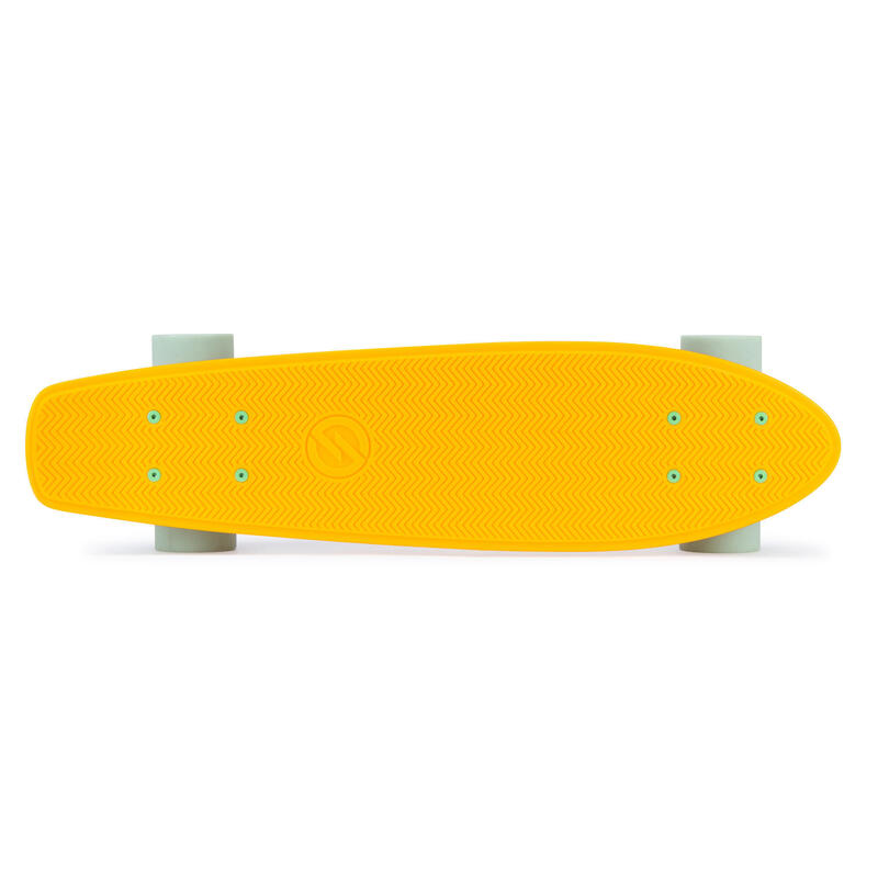 Cruiser skateboard Yamba 100 žluto-zelený
