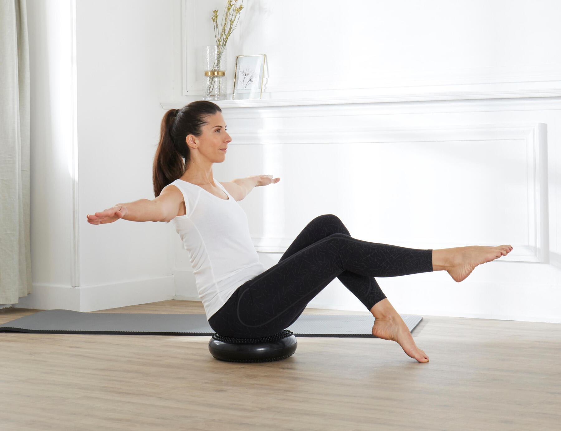 1 Coussin D'équilibre Pour Entraînement En Salle De Sport