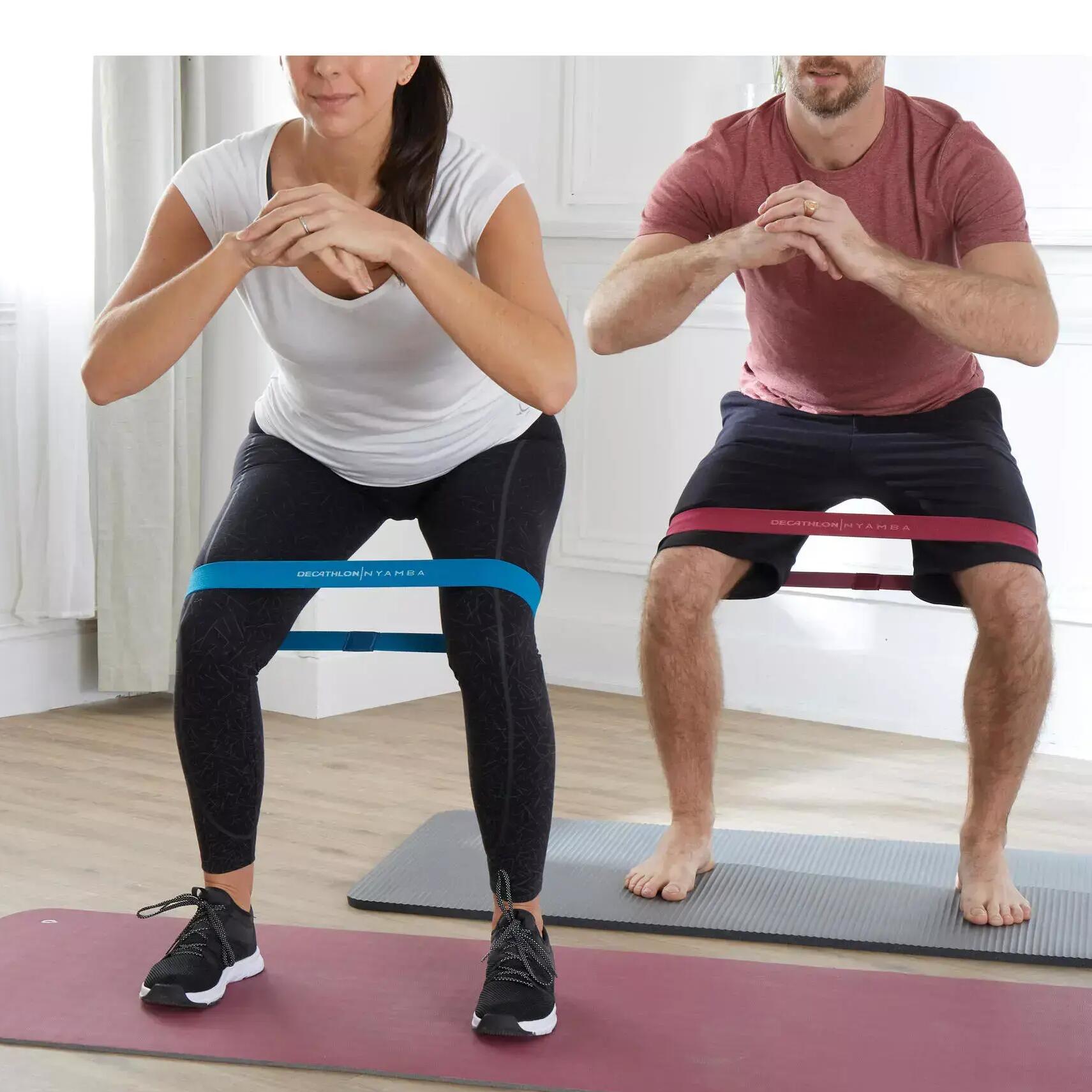 Decathlon Elastic Band Training Decathlon Mini Band Pilates Mini