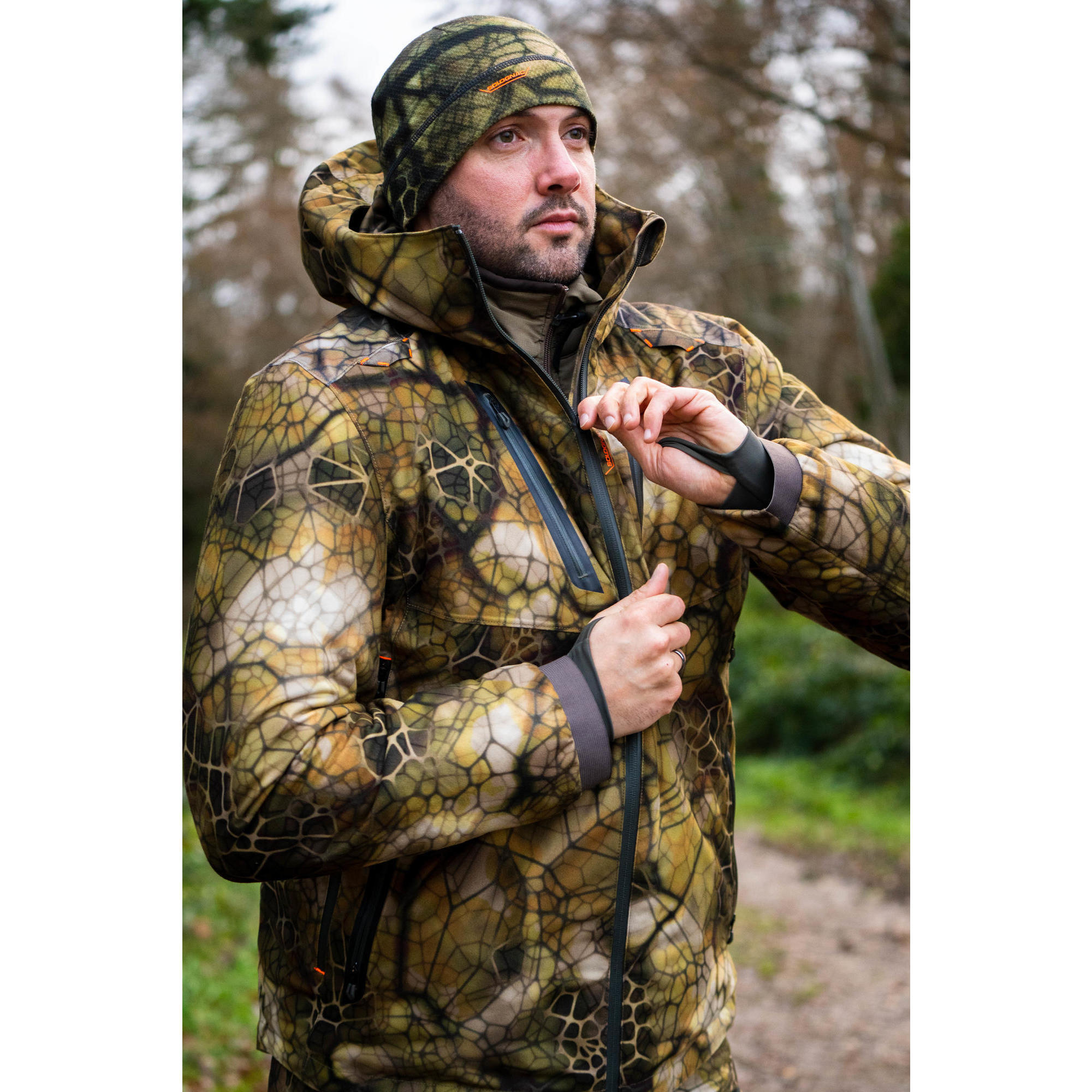 FURTIV 900 Silent Waterproof Warm Camouflage Hunting Jacket