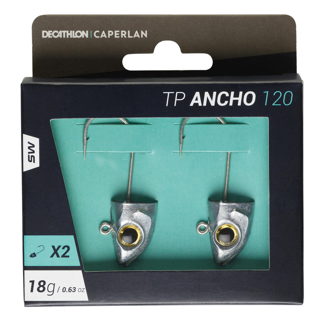 Tête plombée leurre Shad pêche aux leurres TP ANCHO 120 12gr x3