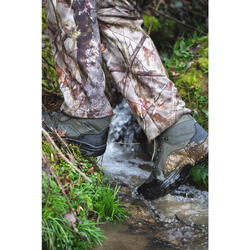 Botas De Caza Solognac Crosshunt 100 Hombre Verdes Impermeables Resistentes  SOLOGNAC | Decathlon