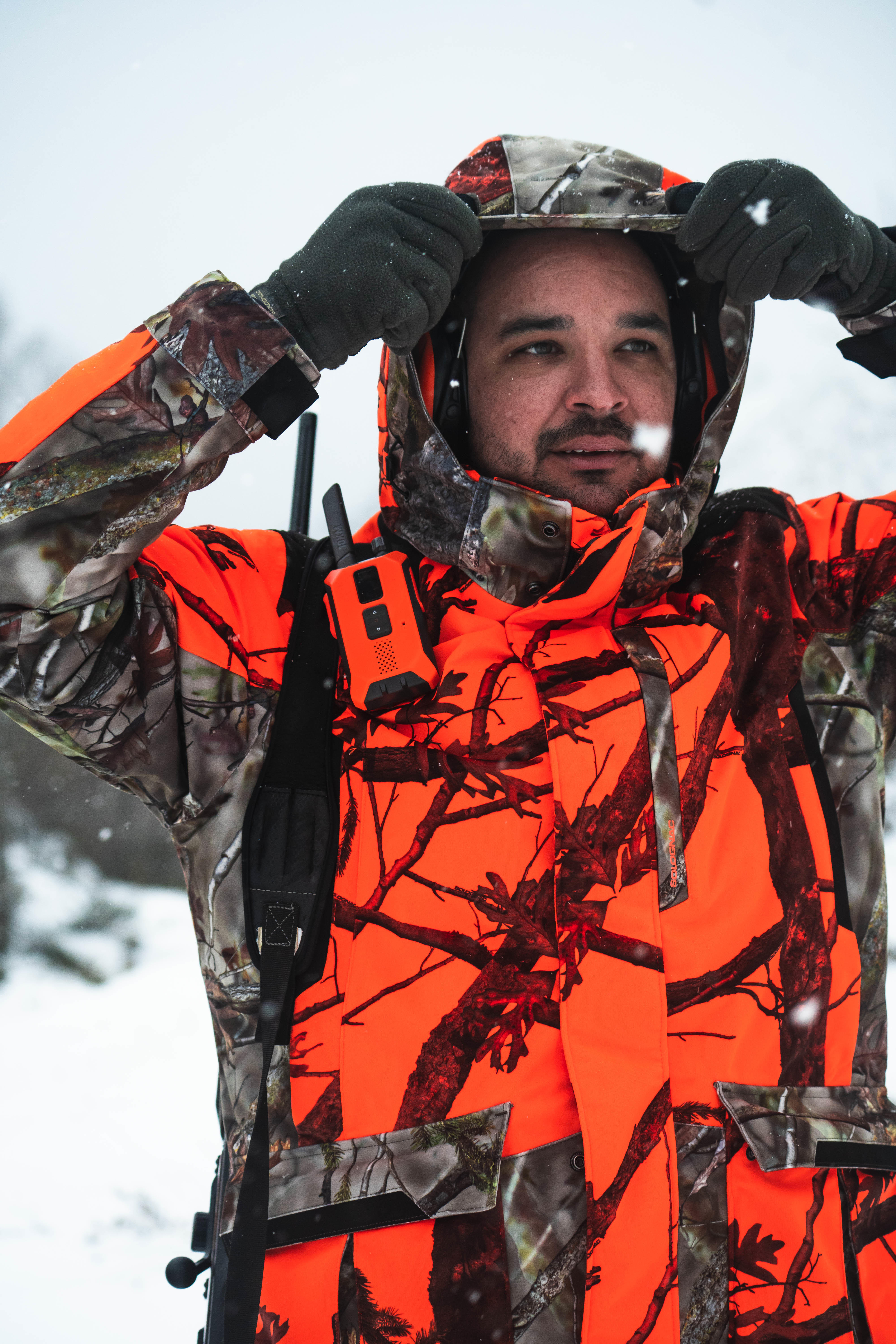 winter hunting jacket