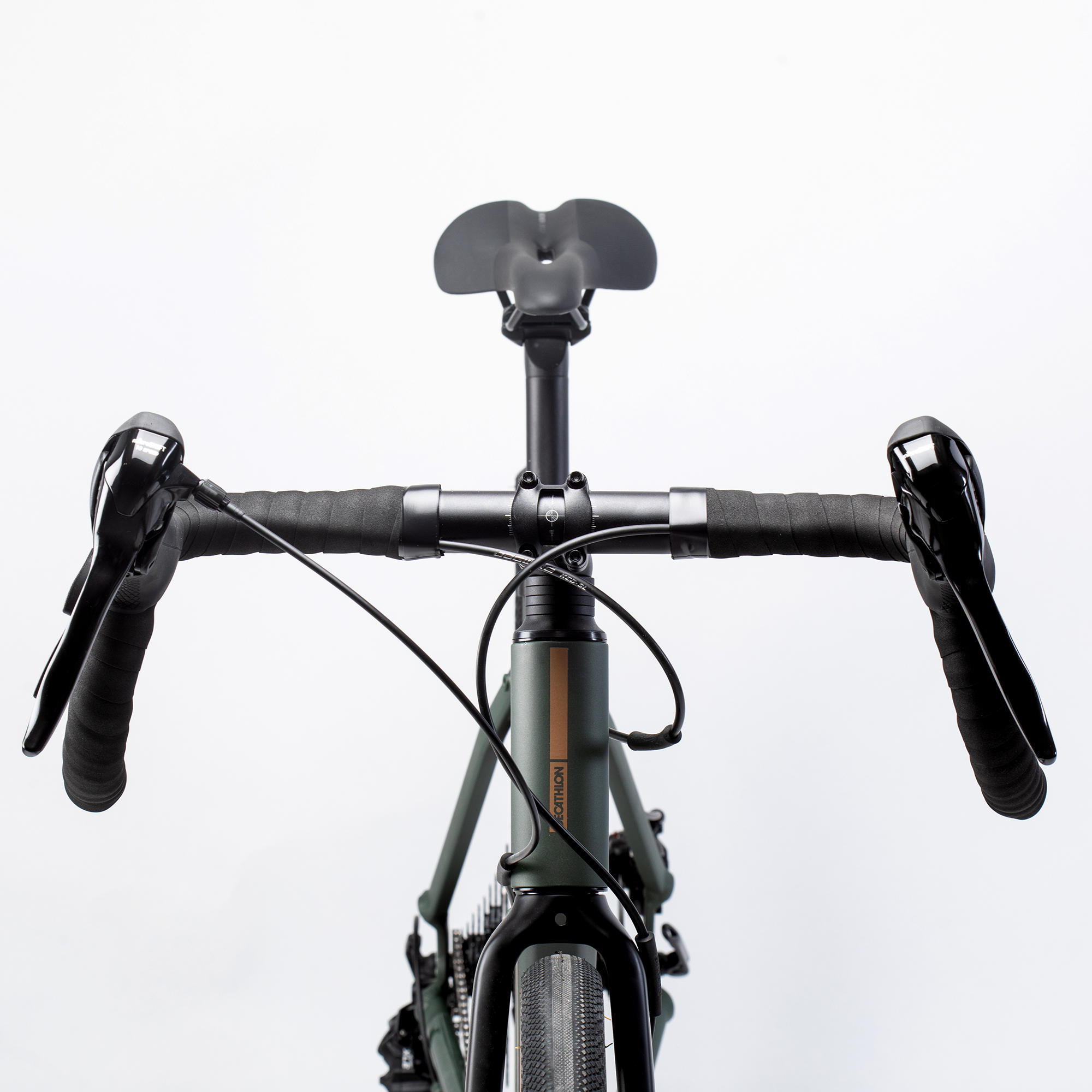 Women's Gravel Bike Triban GRVL 120 - green 8/9