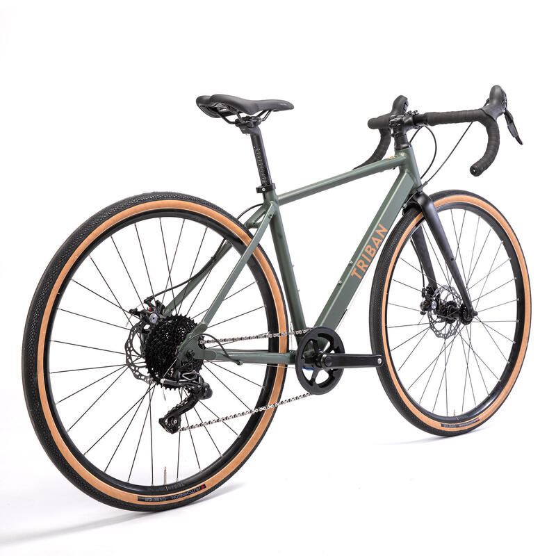 Gravel Bike Damen - GRVL 120 grün