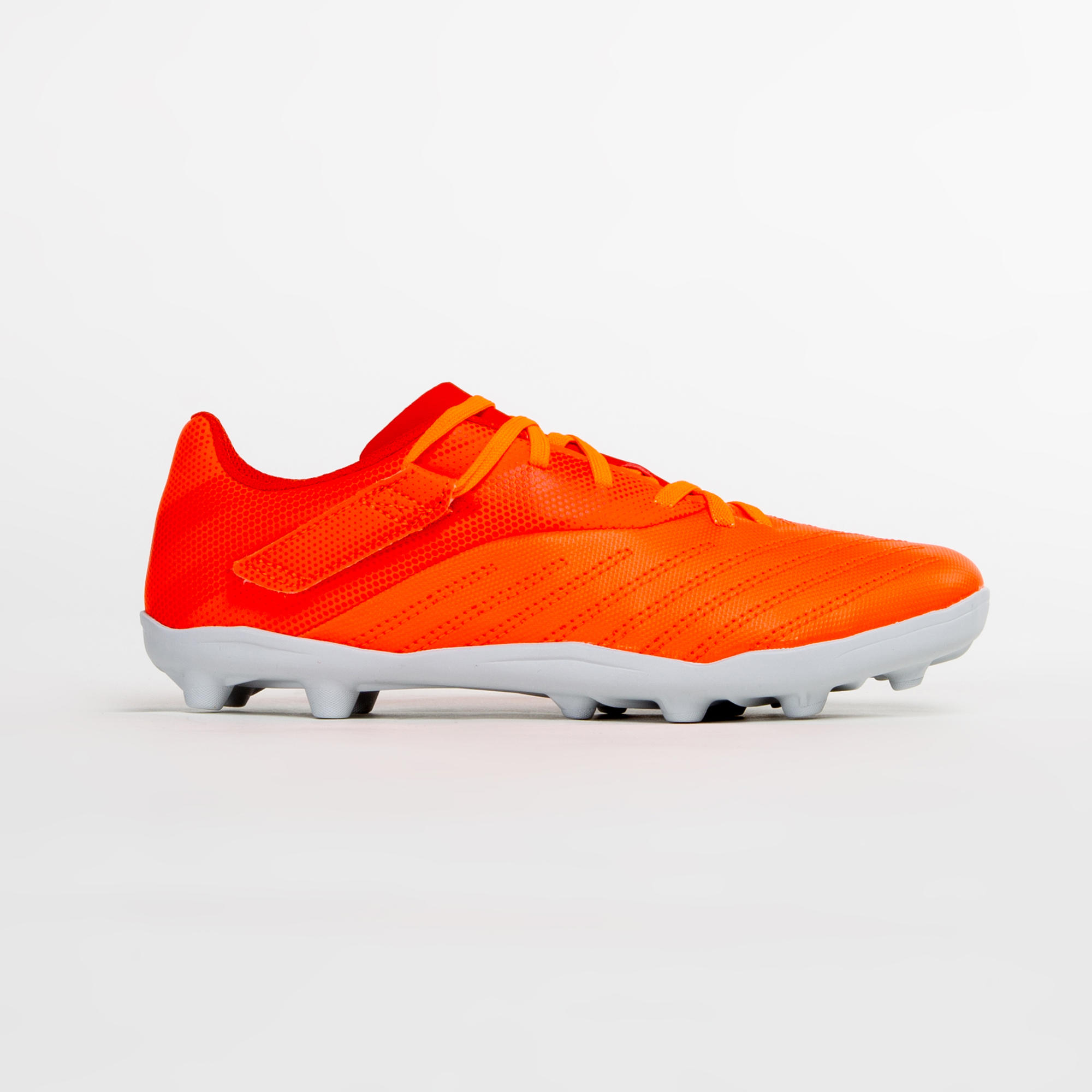 orange football boots kids