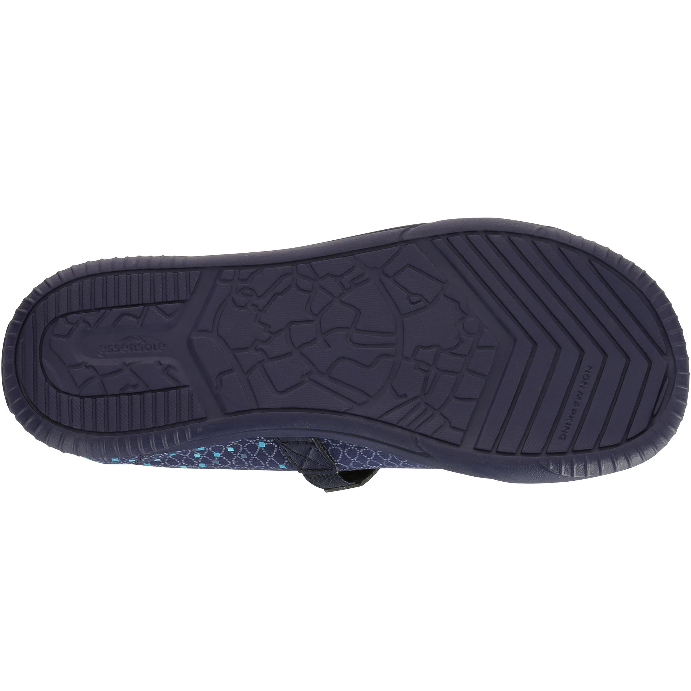Baomissma Children's Walking Pumps - Navy Turquoise 7/10