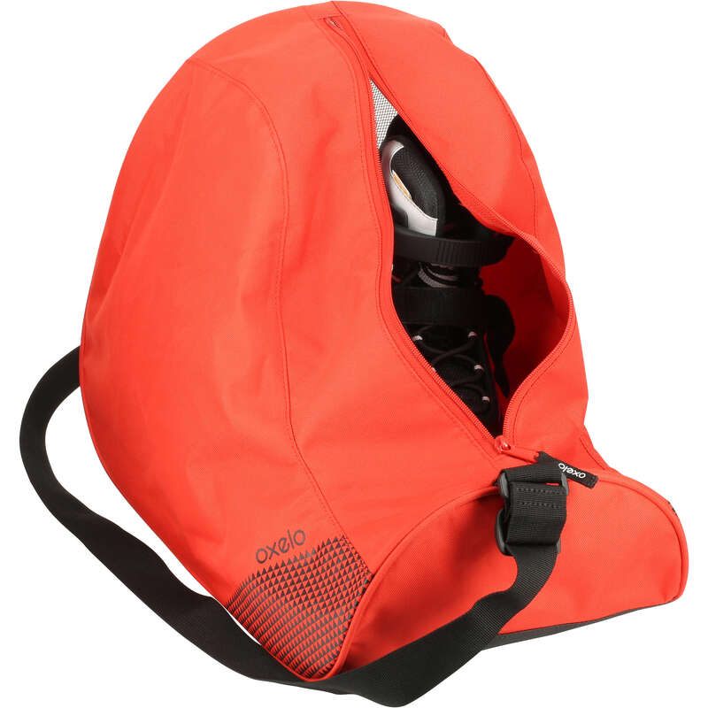 OXELO Fit Skate Bag 26 Litres Red Decathlon