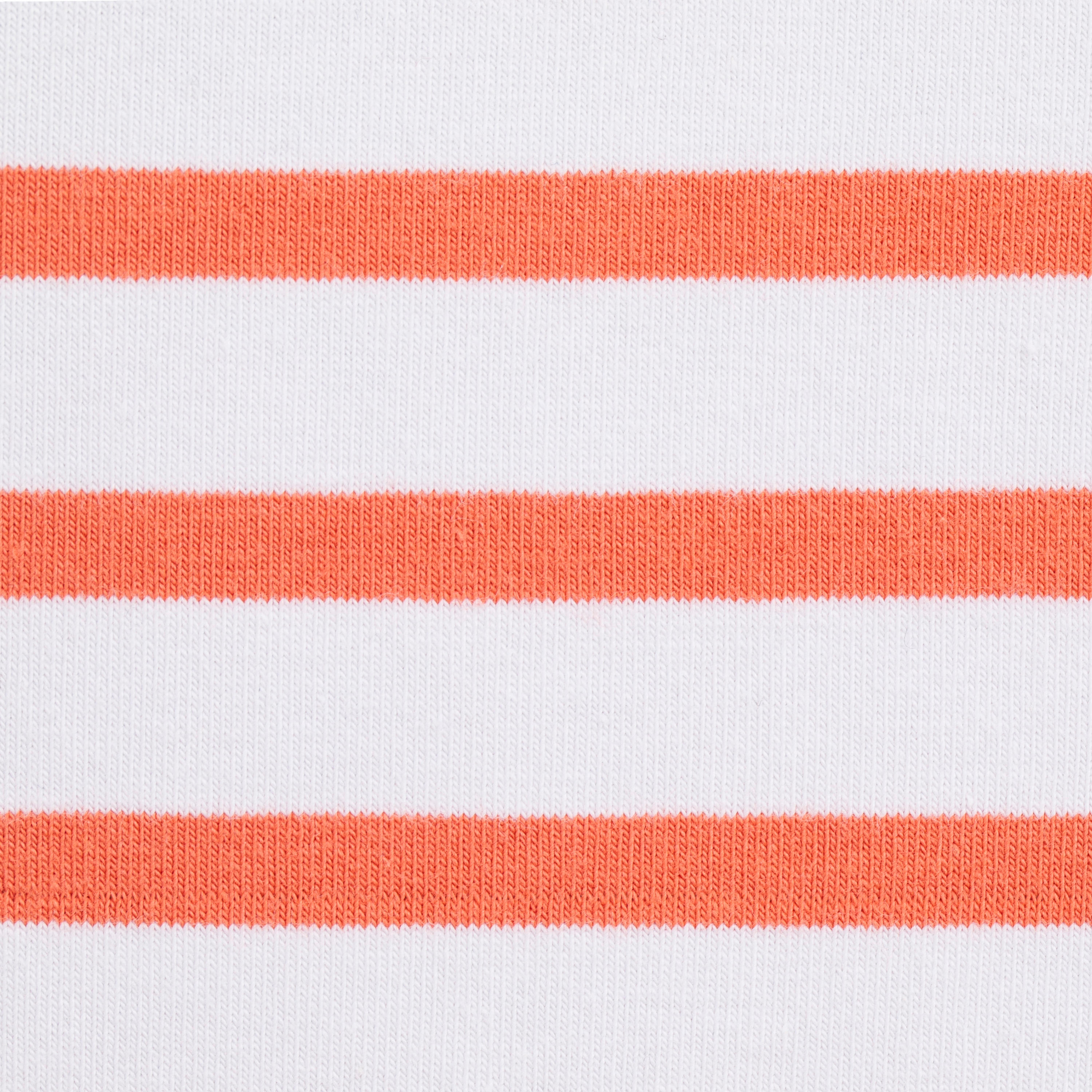 Women’s sailing 100 long-sleeved breton stripe t-shirt red 8/8