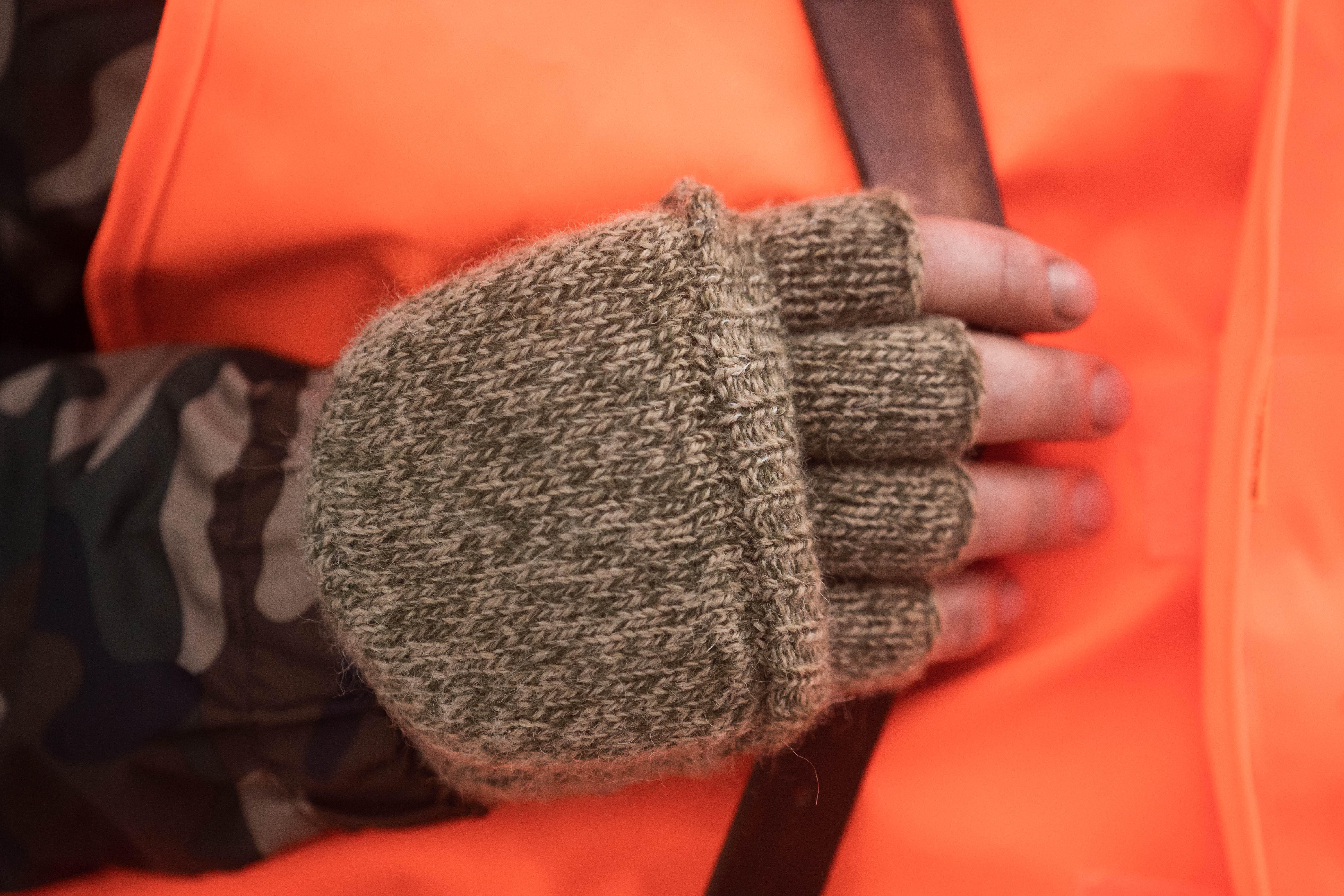 100 hunting mittens - SOLOGNAC