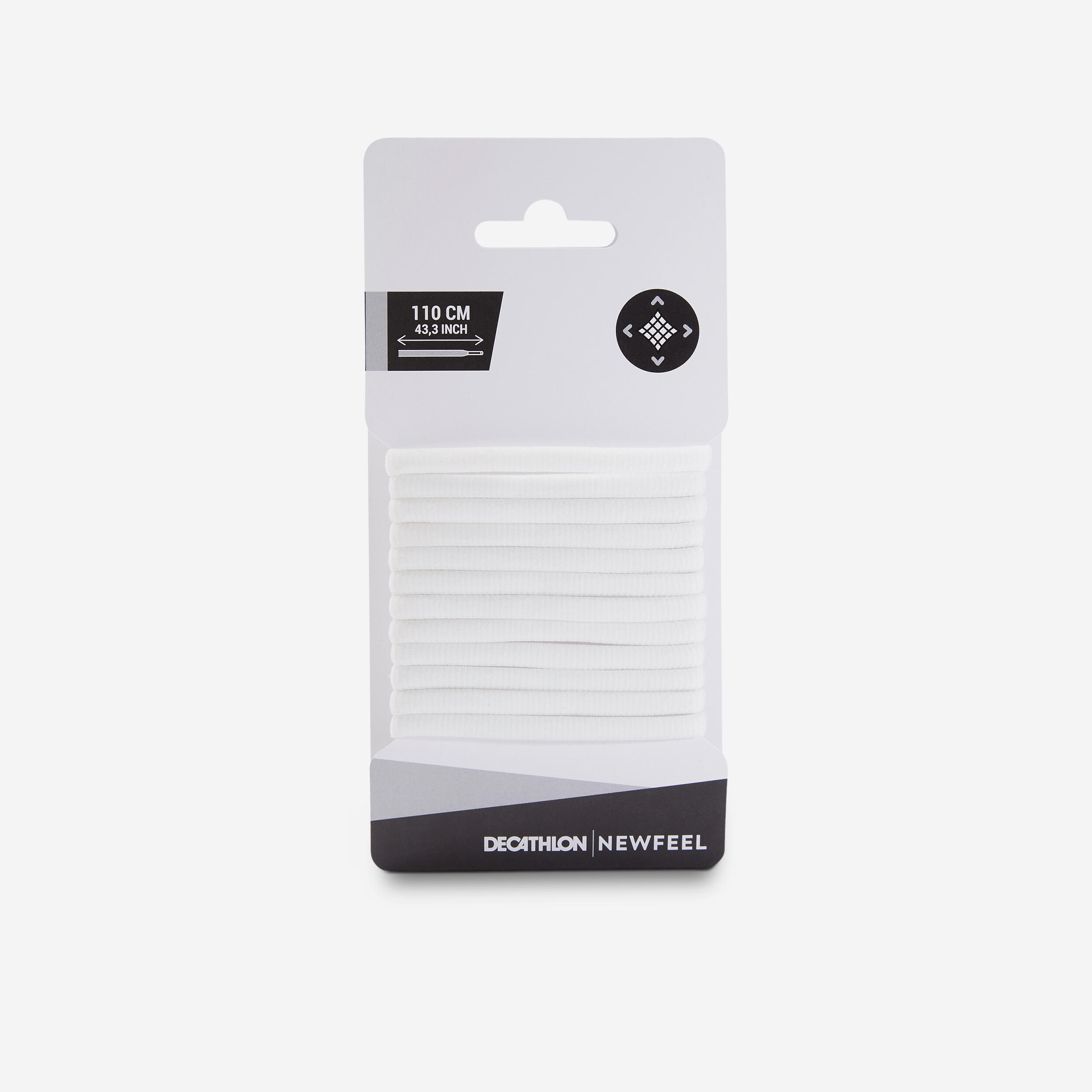 NEWFEEL SHOE LACES - WHITE