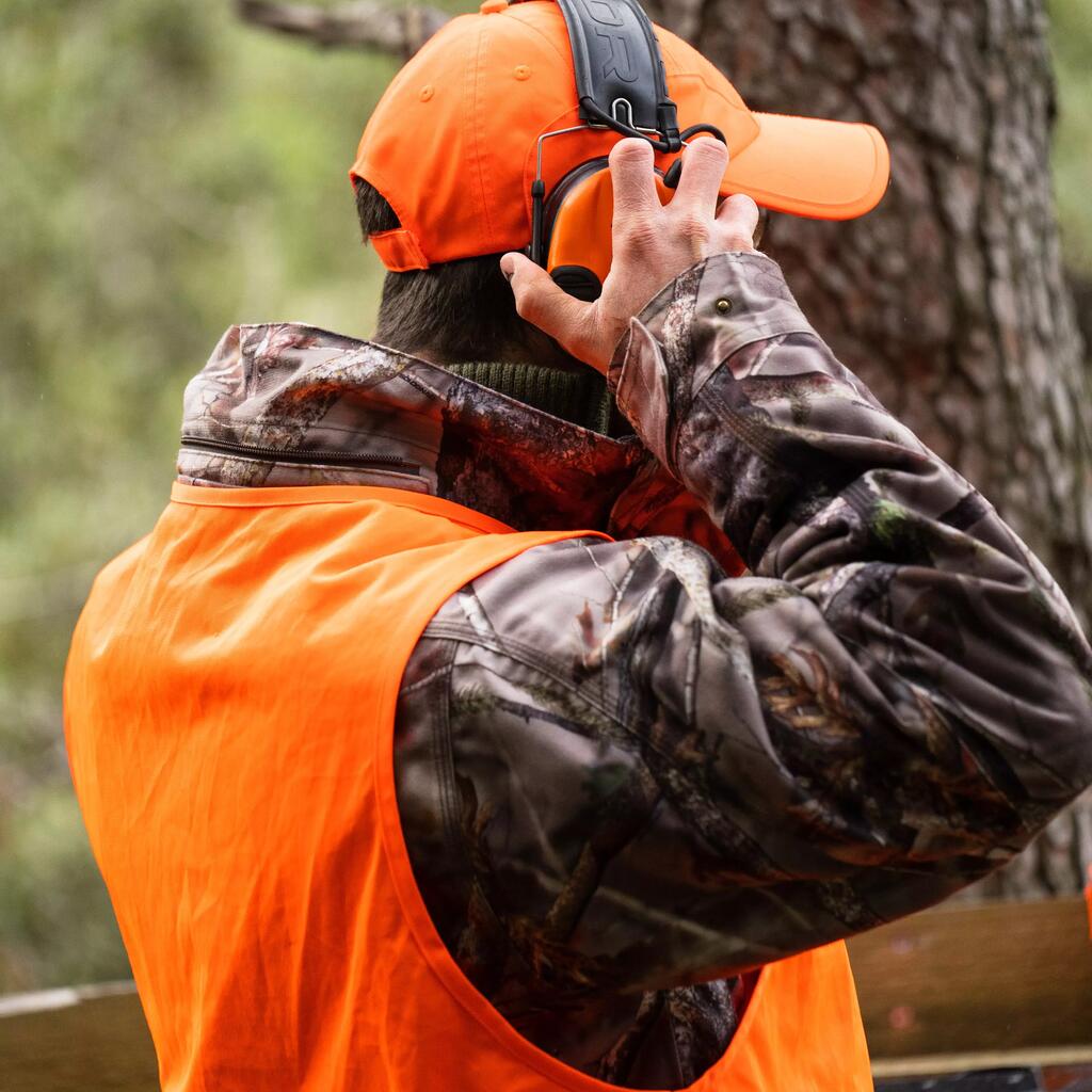 CHASUBLE CHASSE ORANGE FLUO 100