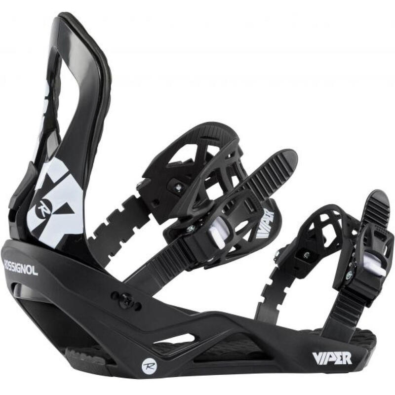 Attacchi snowboard adulto VIPER neri Rossignol