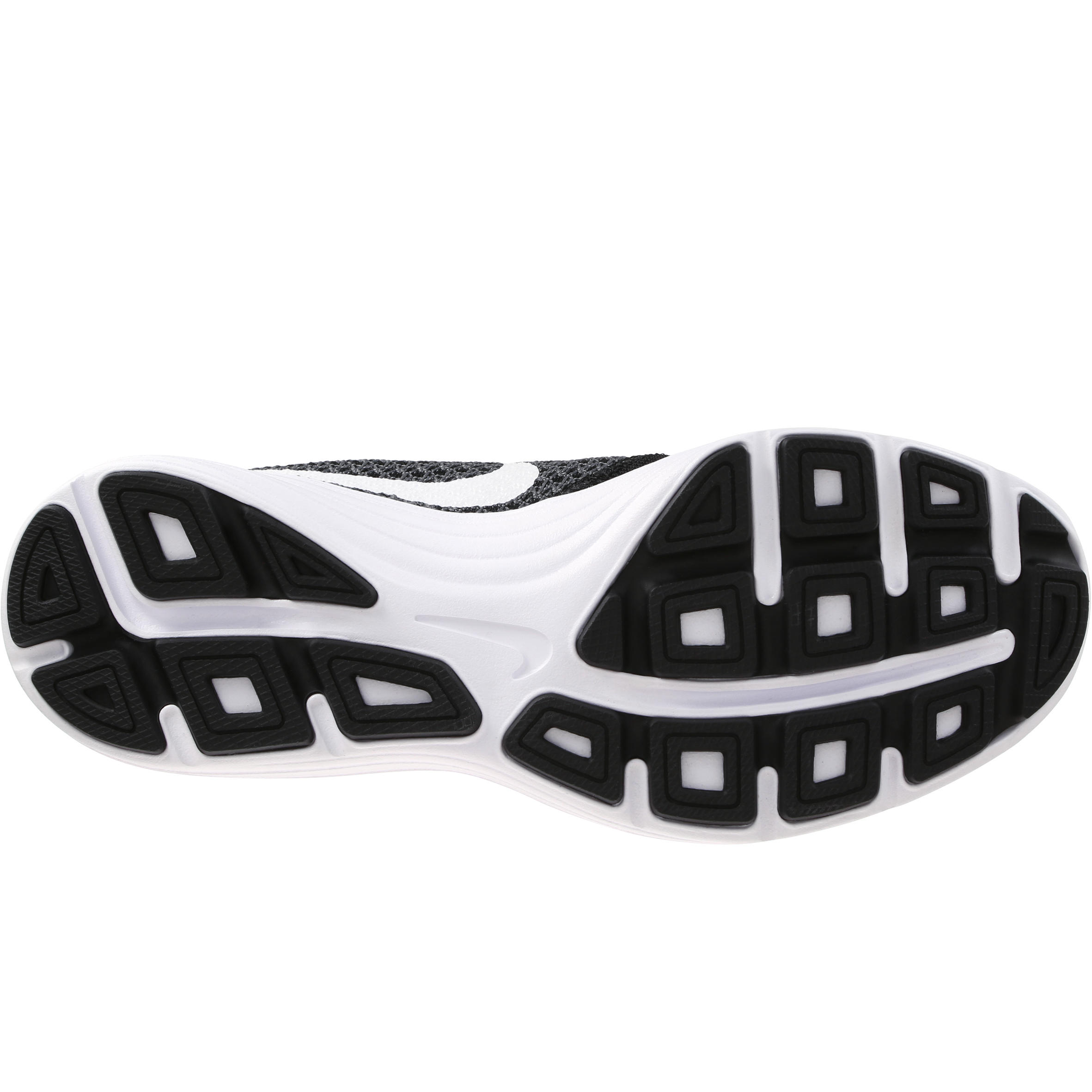 Revolution 3 Women's Fitness Walking Shoes - Black/White 7/9