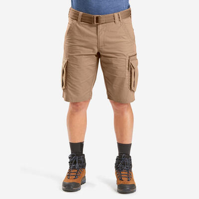 Pantalón corto cargo de montaña y trekking Hombre Forclaz Travel 500