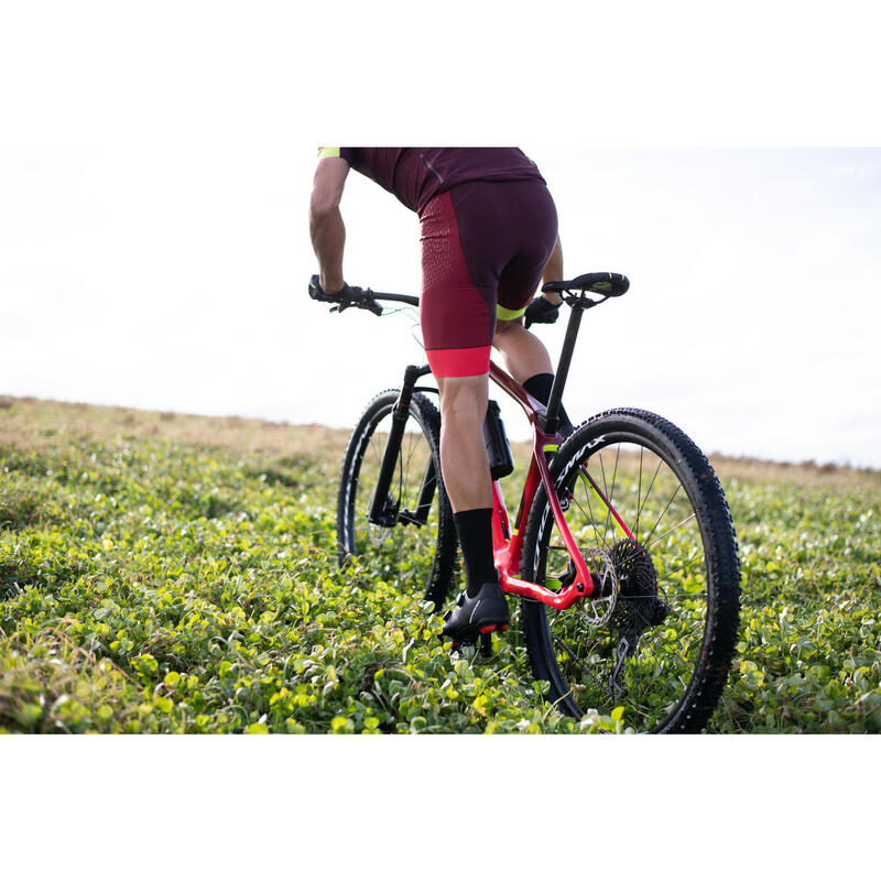 Cyklistické kalhoty XC Marathon červené