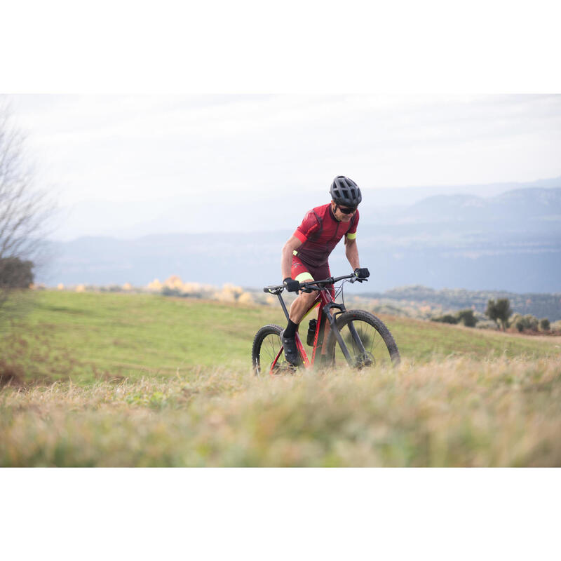 Cyklistické kalhoty XC Marathon červené