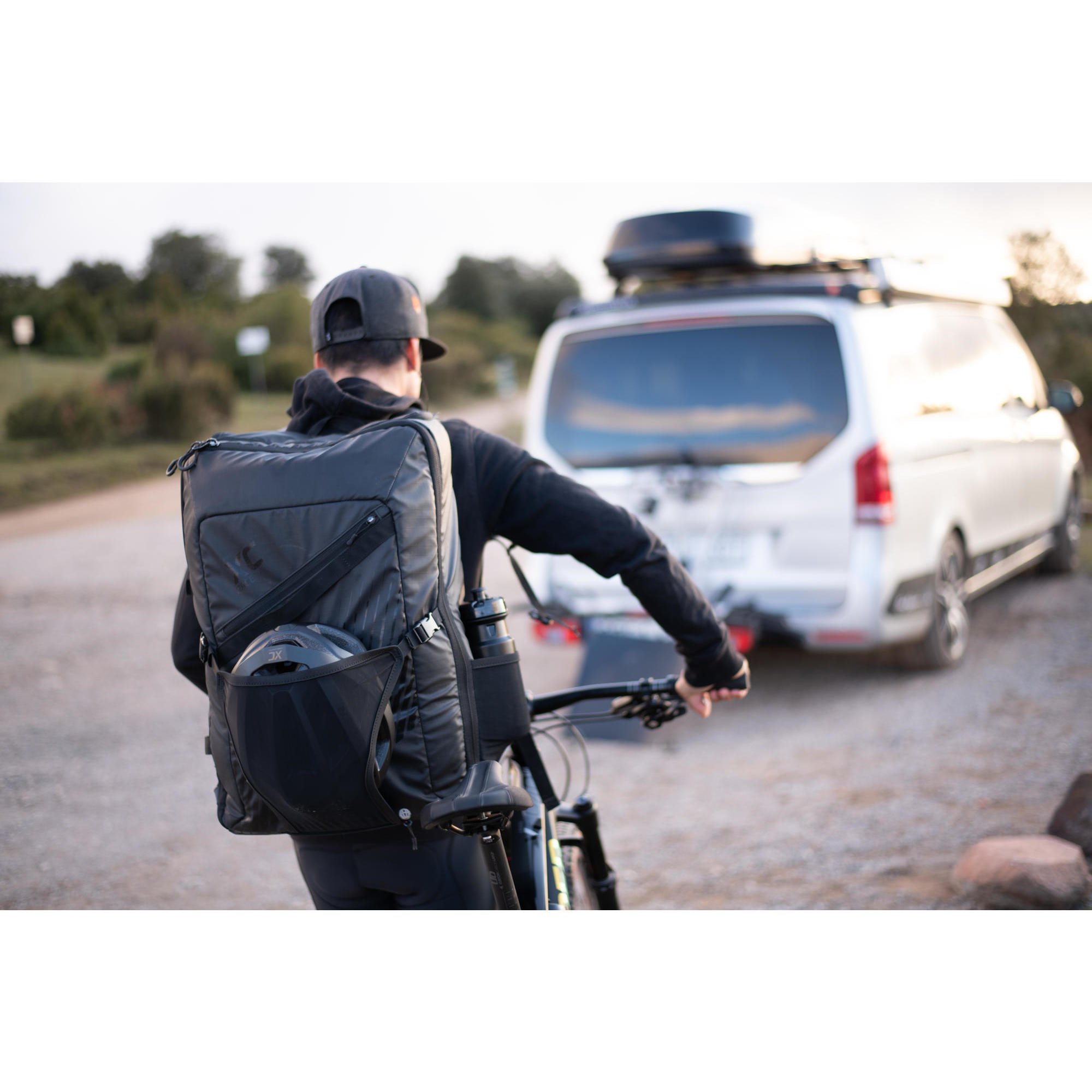 Sac de transport XC RACE BAG noir ROCKRIDER Decathlon