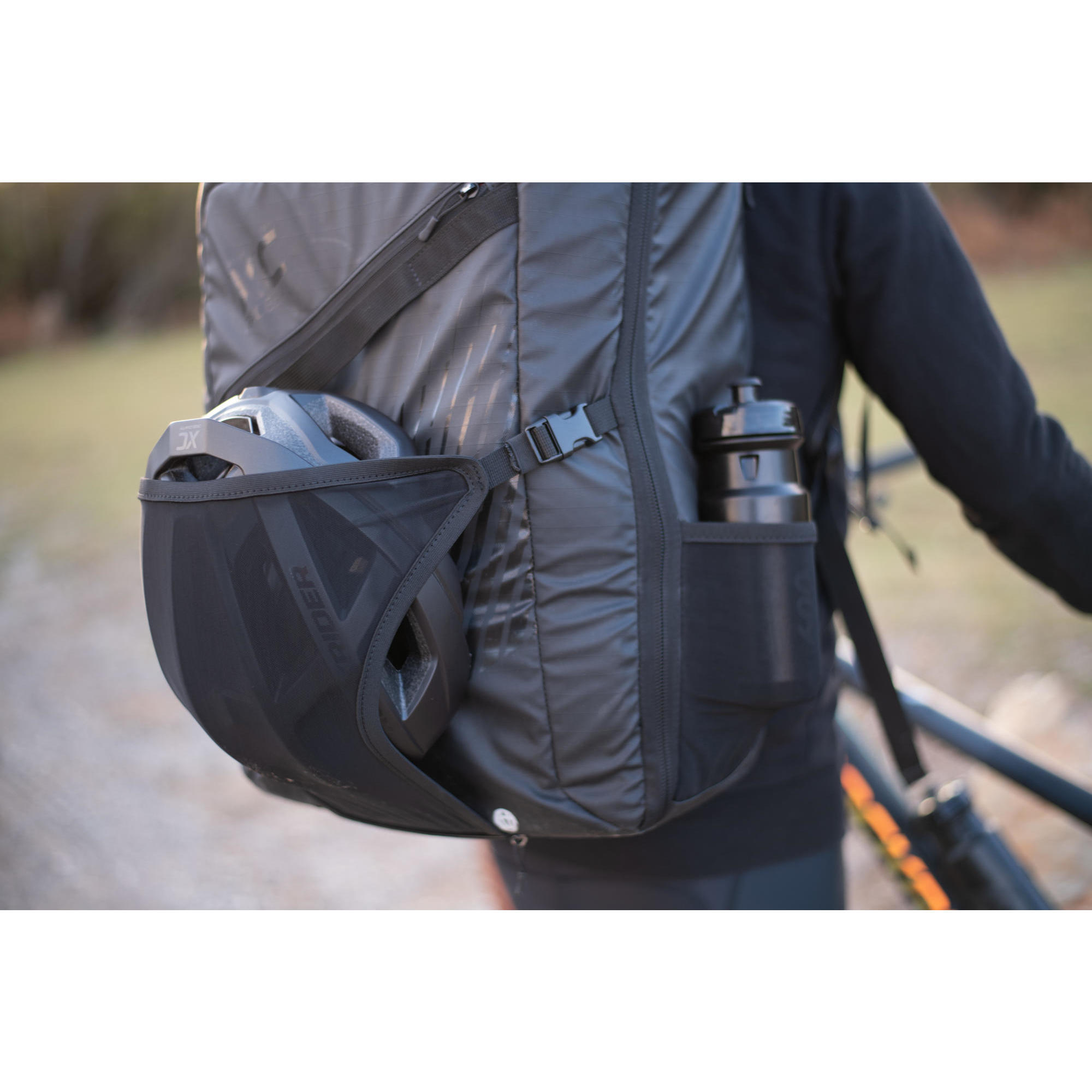 Mochila de Viaje ciclismo 38 L Rockrider Xc Race negro Decathlon