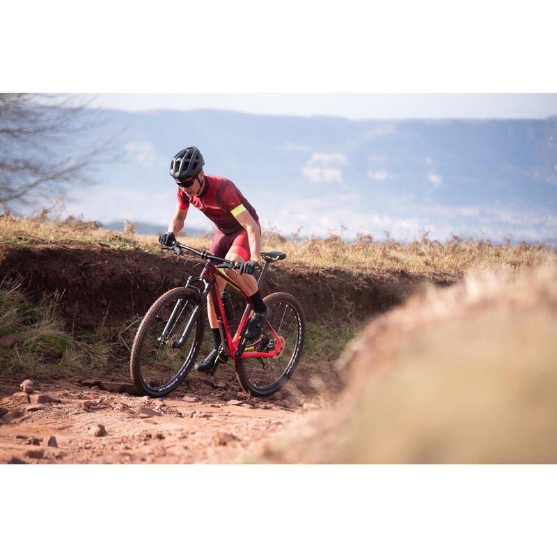 Cyklistické kalhoty XC Marathon červené