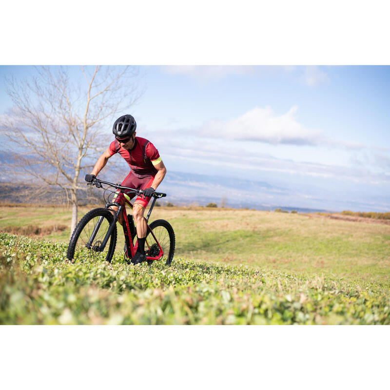 Cyklistické kalhoty XC Marathon červené