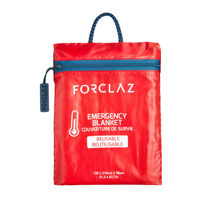 Couverture de survie réutilisable FORCLAZ Decathlon — free download