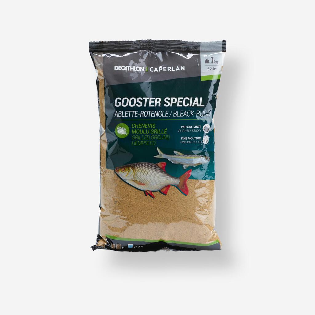 Futterzusatz Gooster Special Weißfisch Rotfeder gelb 1 kg 