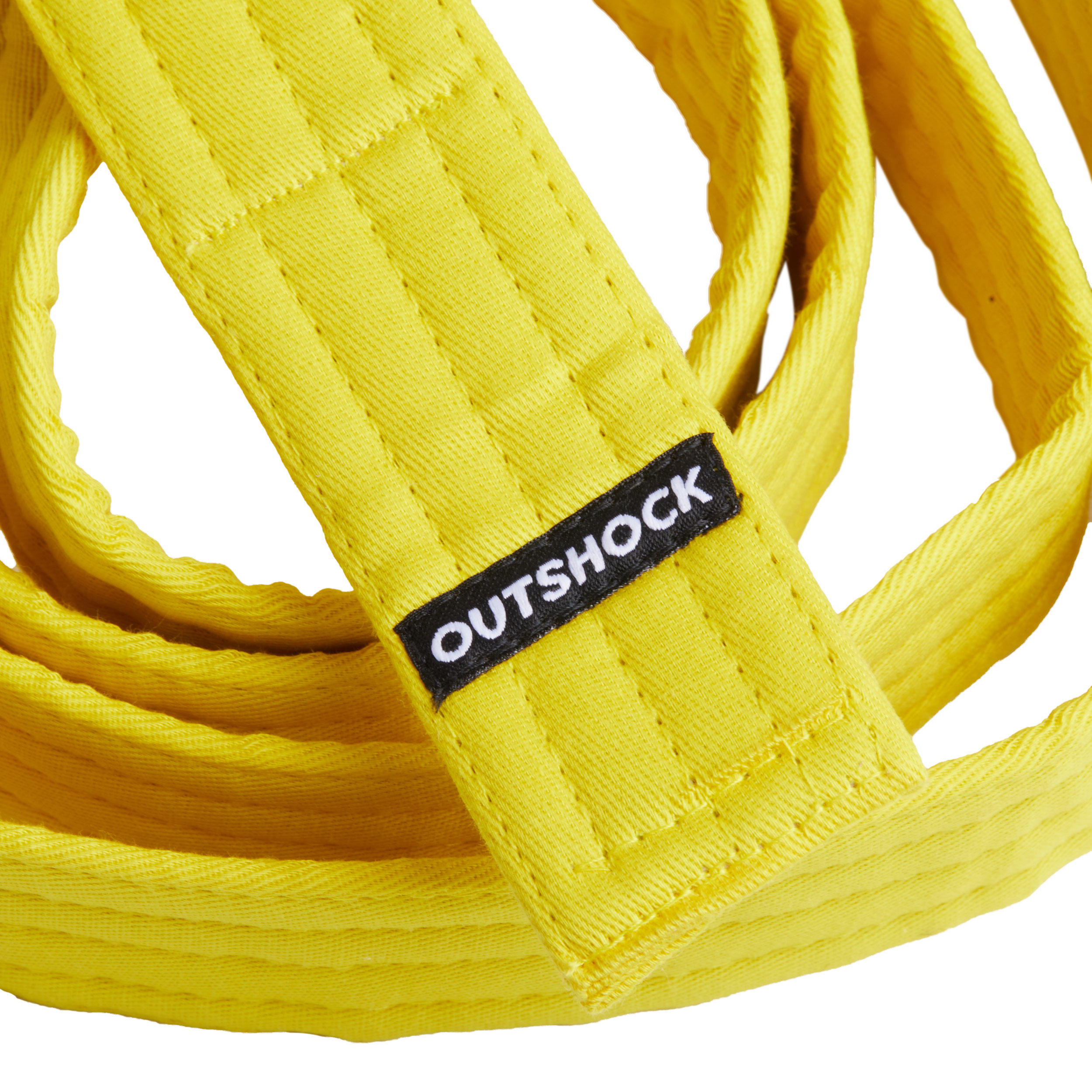 Kids' Brazilian Jiu-Jitsu Belt 500 - Yellow 2/4