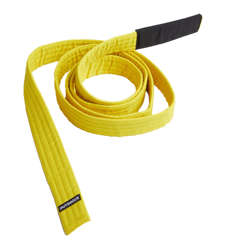 Kids' Brazilian Jiu-Jitsu Belt 500 - Yellow