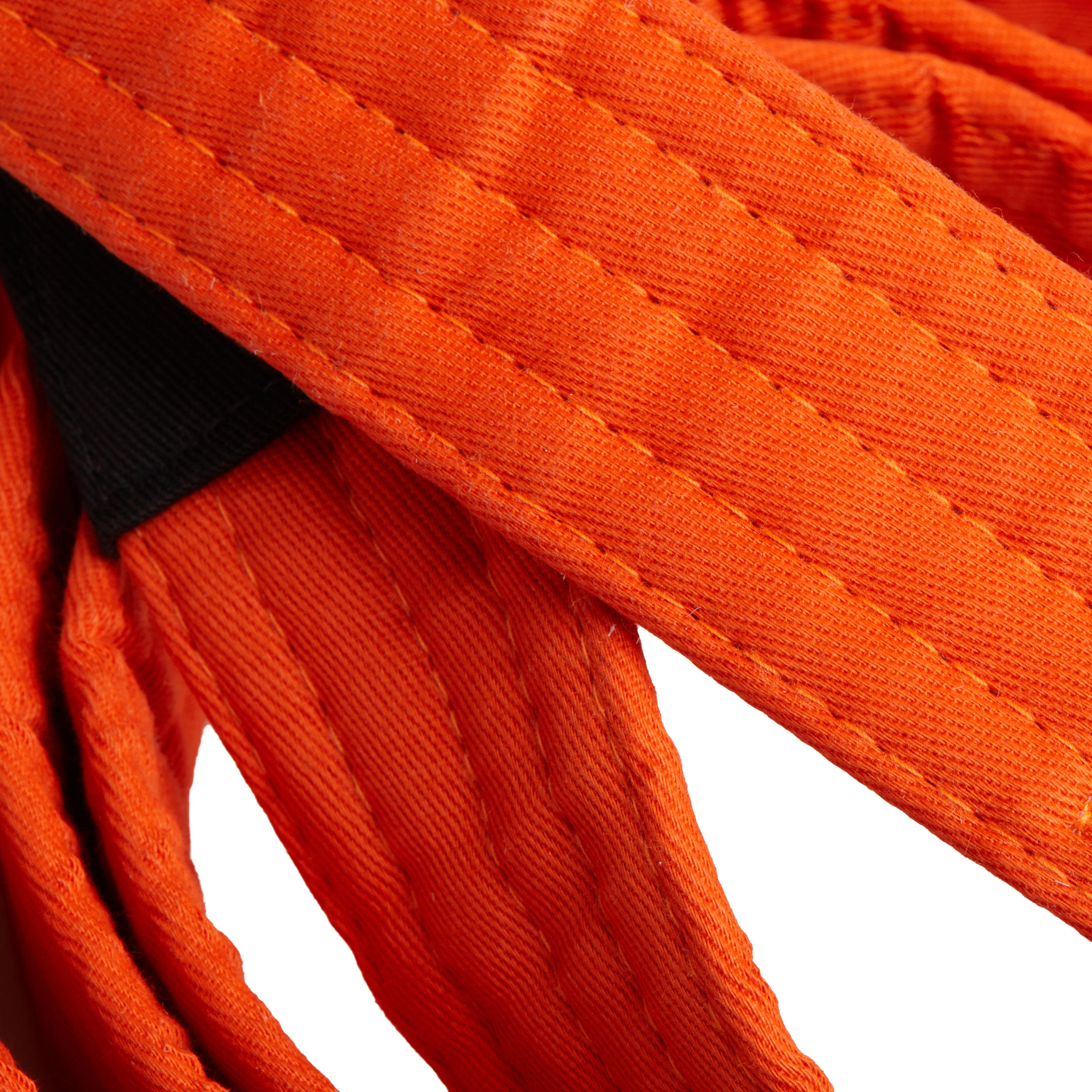 Kids' Brazilian Jiu-Jitsu Belt 500 - Orange 3/4