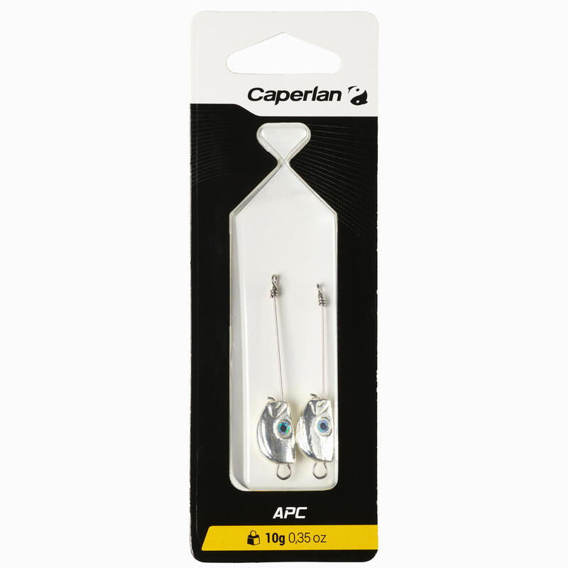 ESTRALHOS CHUMBADOS PARA COLHER DE PESCA COM AMOSTRAS APC 10G x2