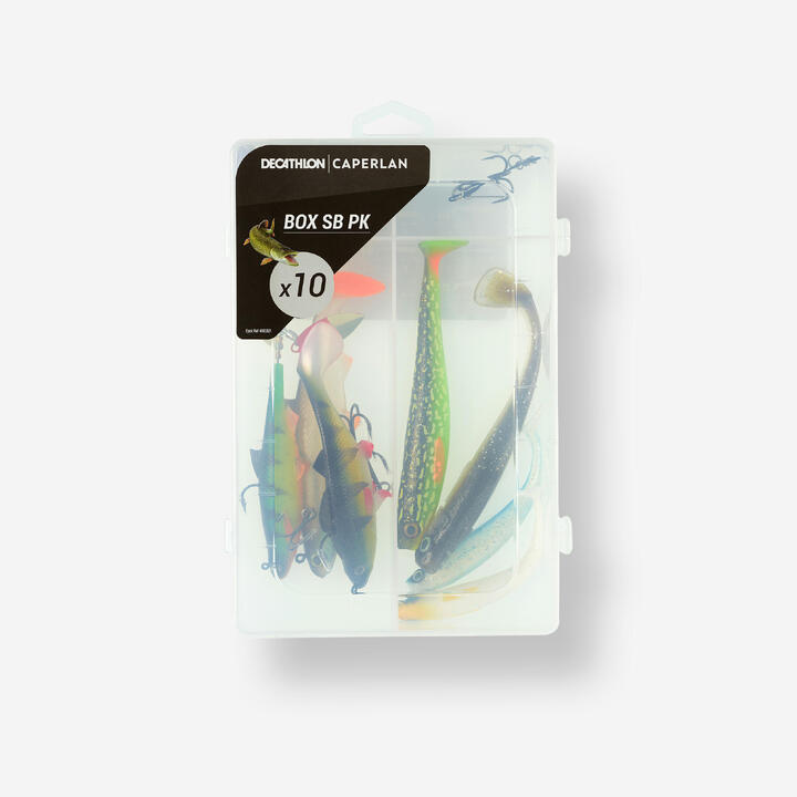 LURE FISHING SOFT LURES BOXSB PK CAPERLAN Decathlon