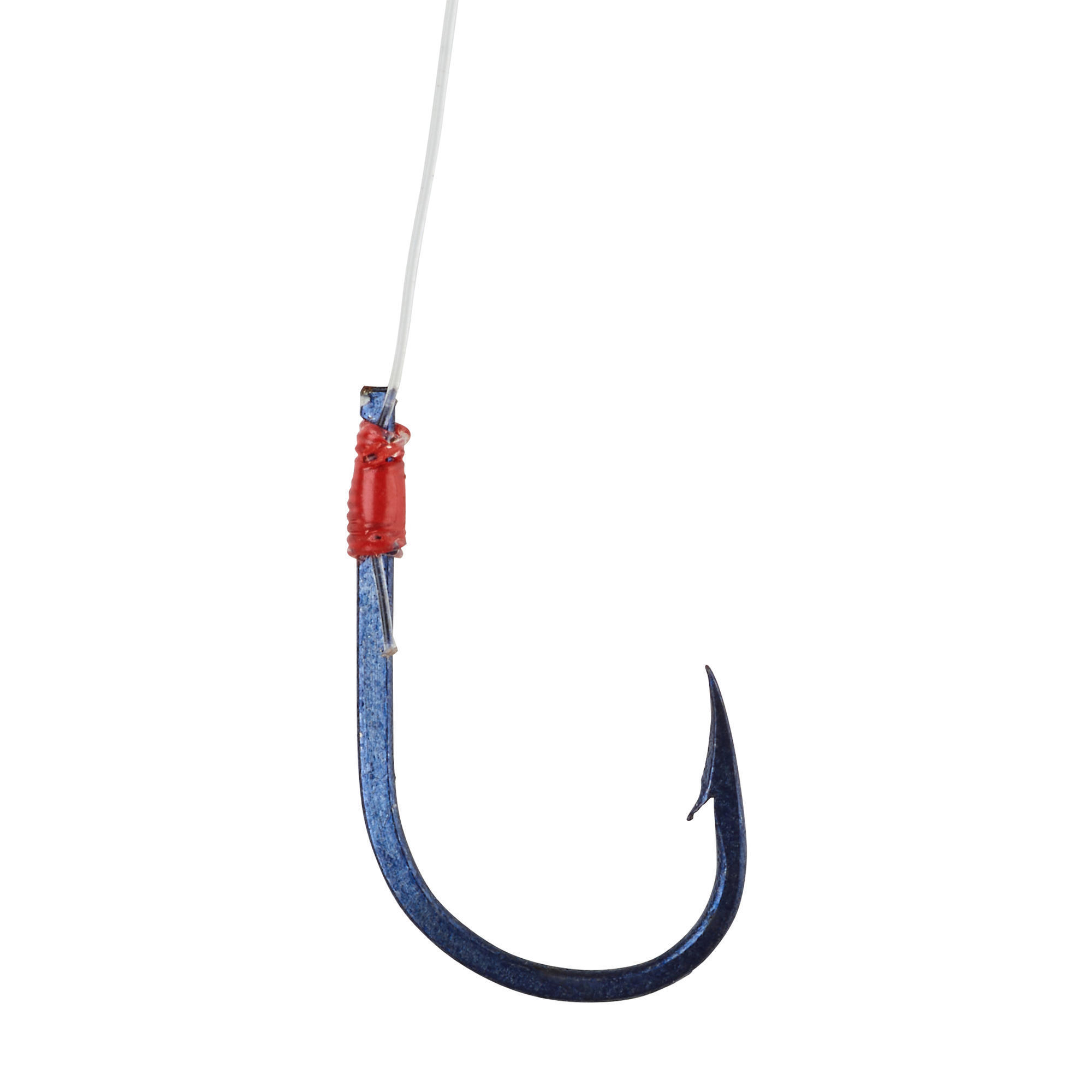 Mounted fishing hooks SN HOOK fluoro red varnish