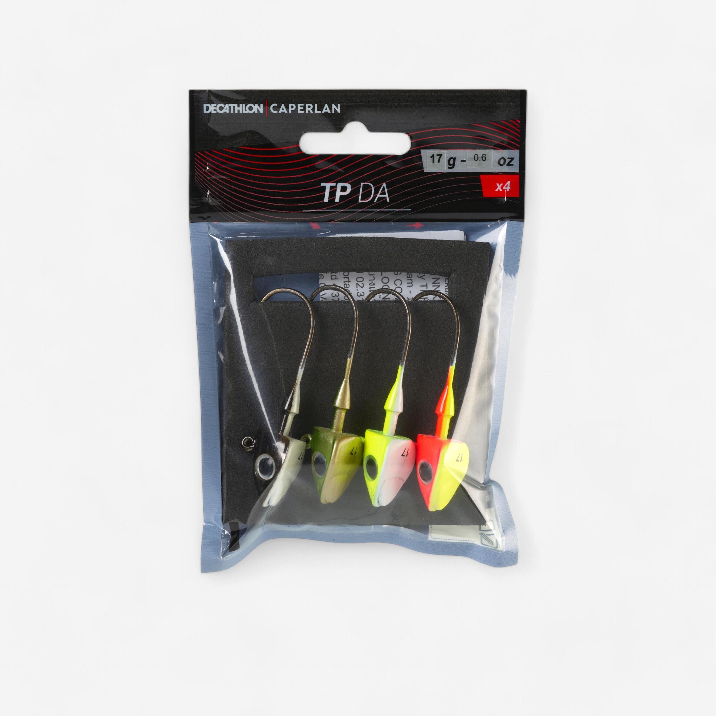 Tête plombée pêche aux leurres souples  tp da 17gr 2/4