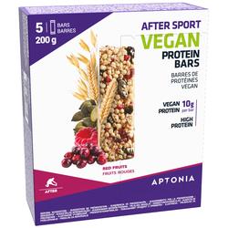 BARRE PROTEINÉE DE RÉCUPÉRATION SPORTIVE VEGAN FRUITS ROUGES 5X40G