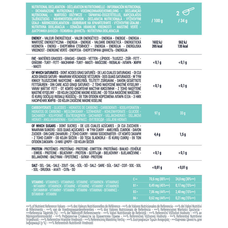 Maltodextrin italpor, citromízű, 1 kg