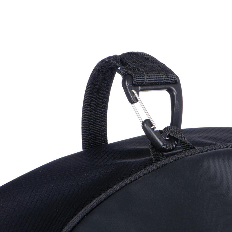 Triatlonos táska 35 literes, fekete, kék