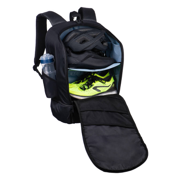 Aptonia Triathlon Transition Bag 35L - Black/Blue