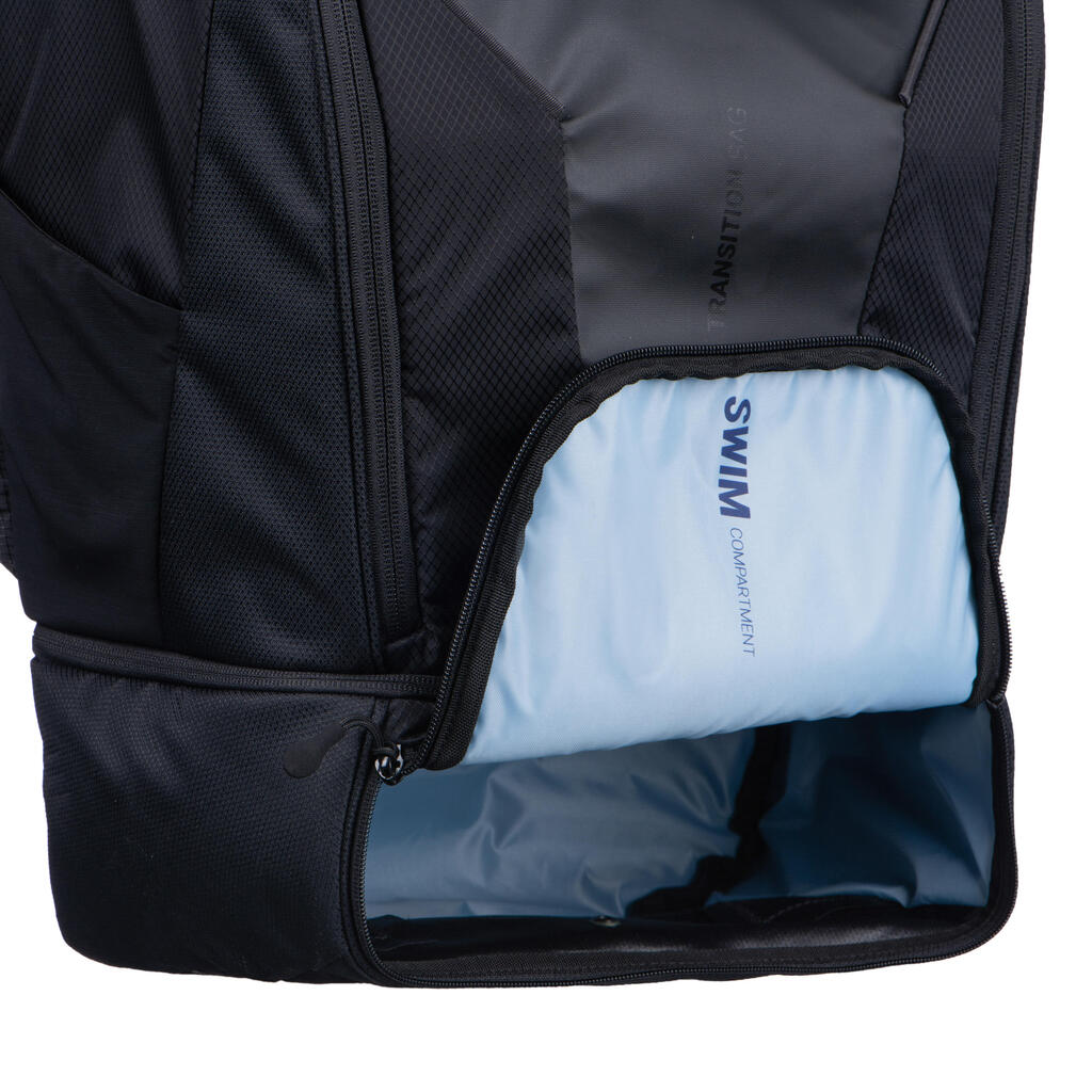 Aptonia Triathlon Transition Bag 35L - Black/Blue