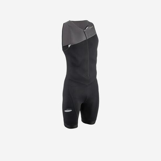 MUTA TRIATHLON TRIPLA FUNZIONE SD UOMO BREVE DISTANZA NERO-GRIGIO