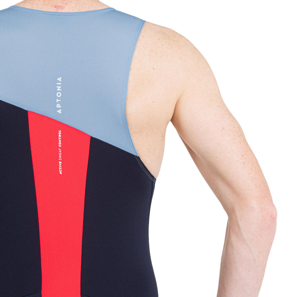 MEN'S SD SHORT-DISTANCE TRIATHLON TRISUIT - NAVY/LIGHT BLUE