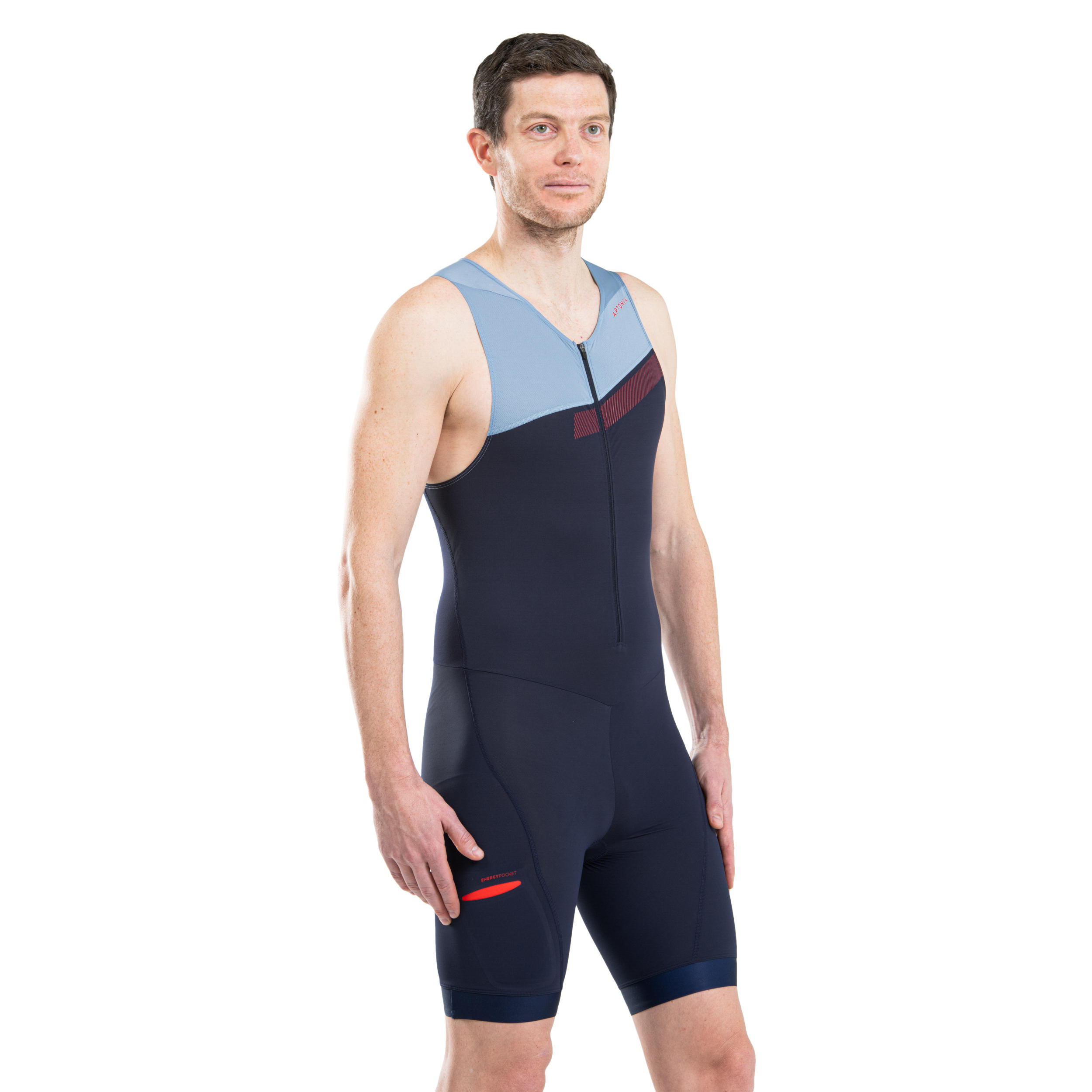 MUTA TRIATHLON TRIPLA FUNZIONE SD UOMO BREVE DISTANZA BLU NAVY/AZZURRO 2/12
