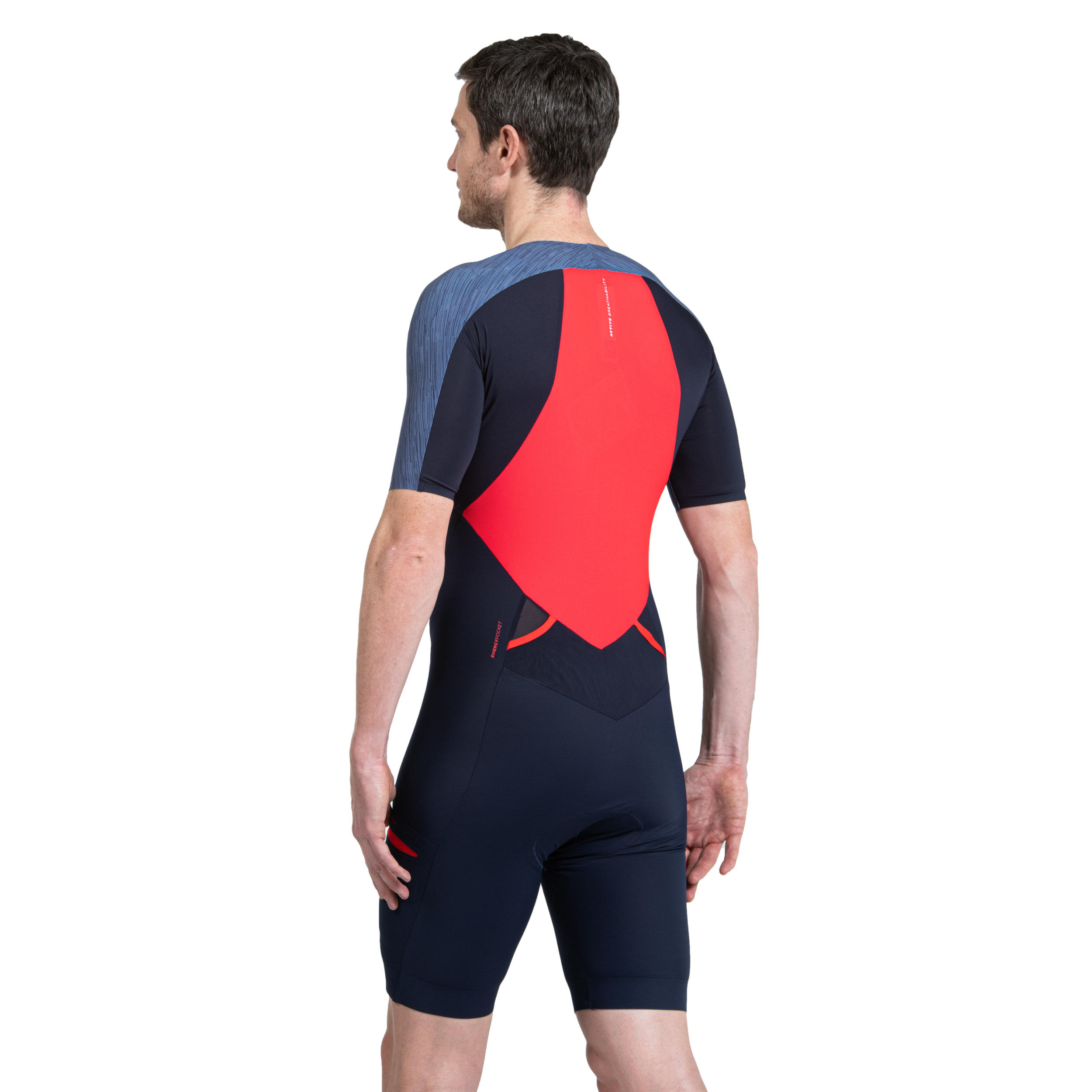 COMBINAISON TRIFONCTION LD TRIATHLON BLEUE MARINE HOMME Decathlon