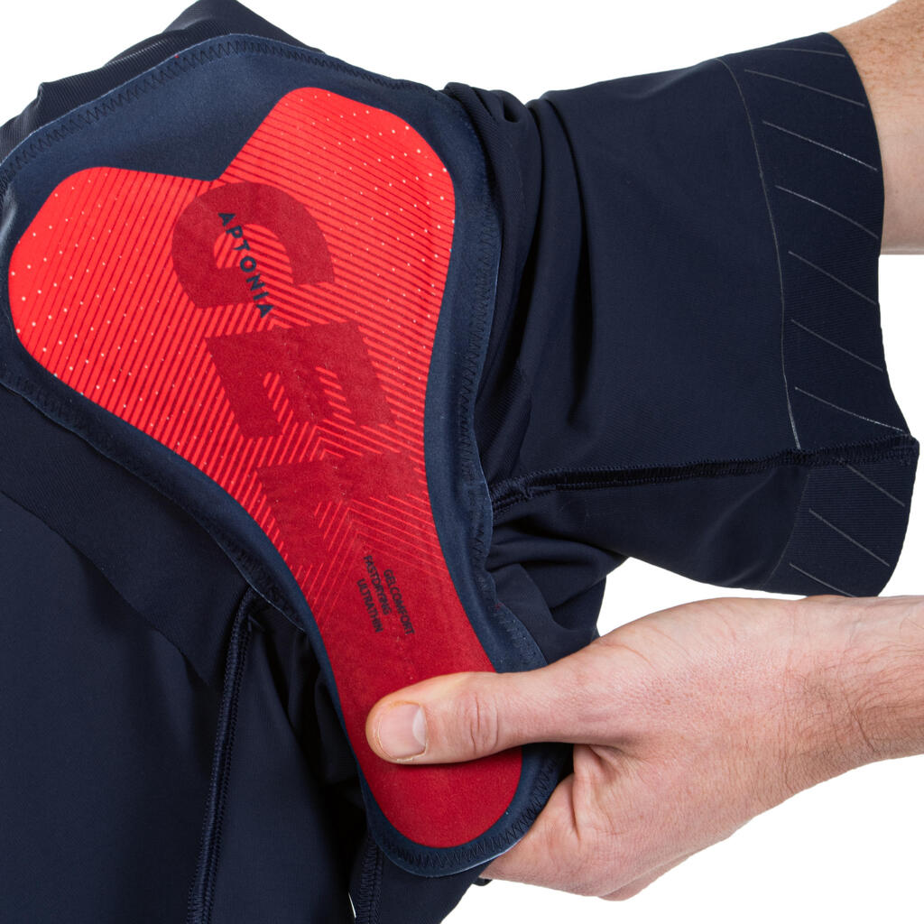 ODELO ZA TRIATLON TRISUIT LD MUŠKO - TAMNOPLAVO/BOJA LIMETE