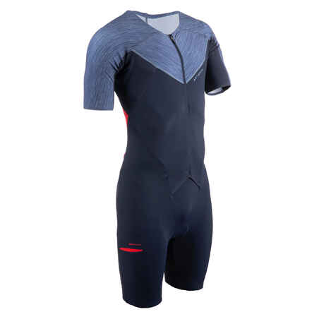 Mornarsko modra moška triatlonska obleka LD Trisuit